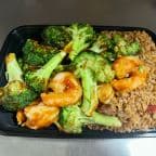 Best Shrimp with Broccoli (Combo Platter)芥兰虾 in Baton Rouge, LA