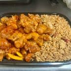 Best Orange Chicken (Combo Platter)陈皮鸡 in Baton Rouge, LA